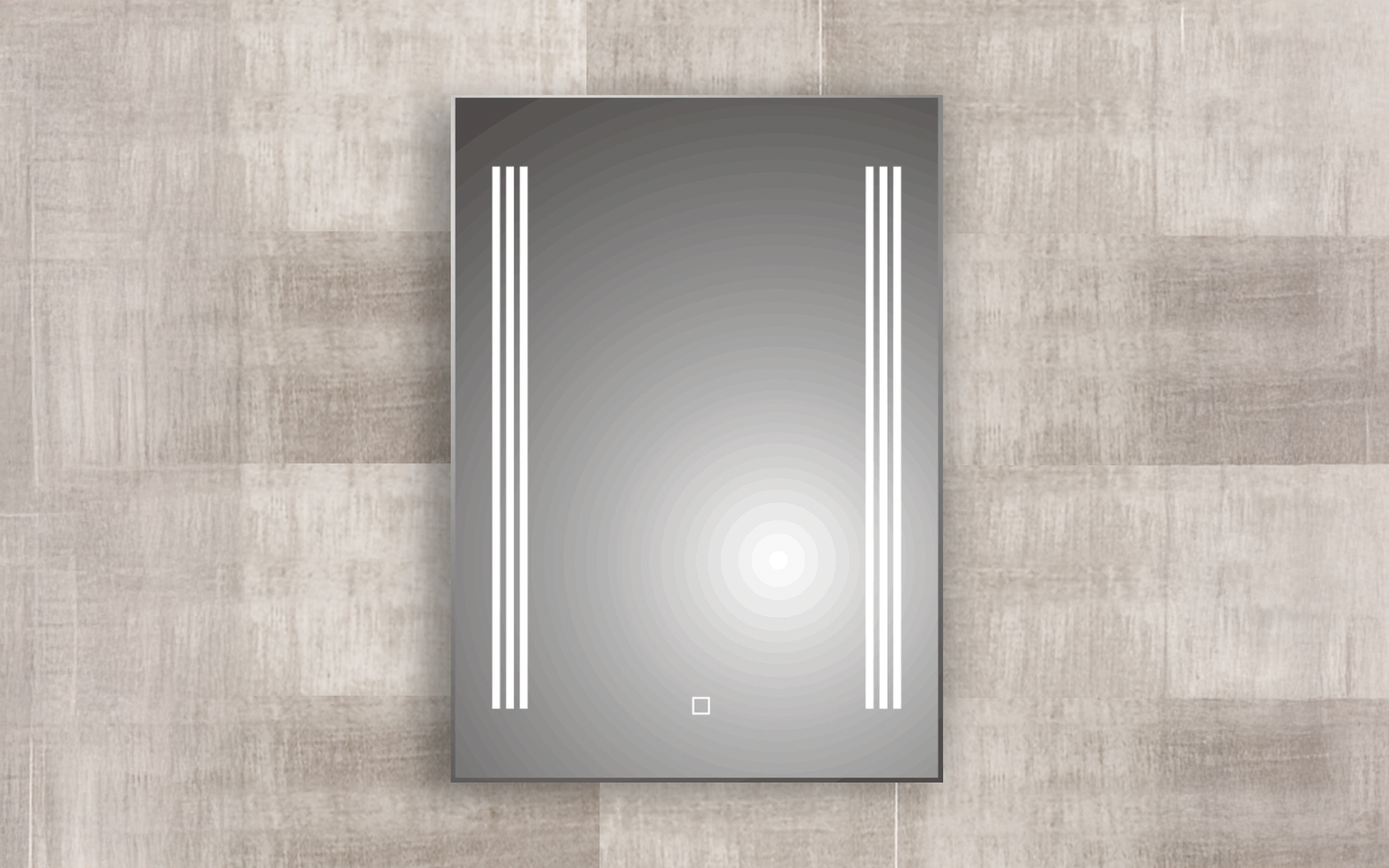 ICL 1979 TRACY Oglinda pentru baie cu iluminare LED, 50/70 сm  1